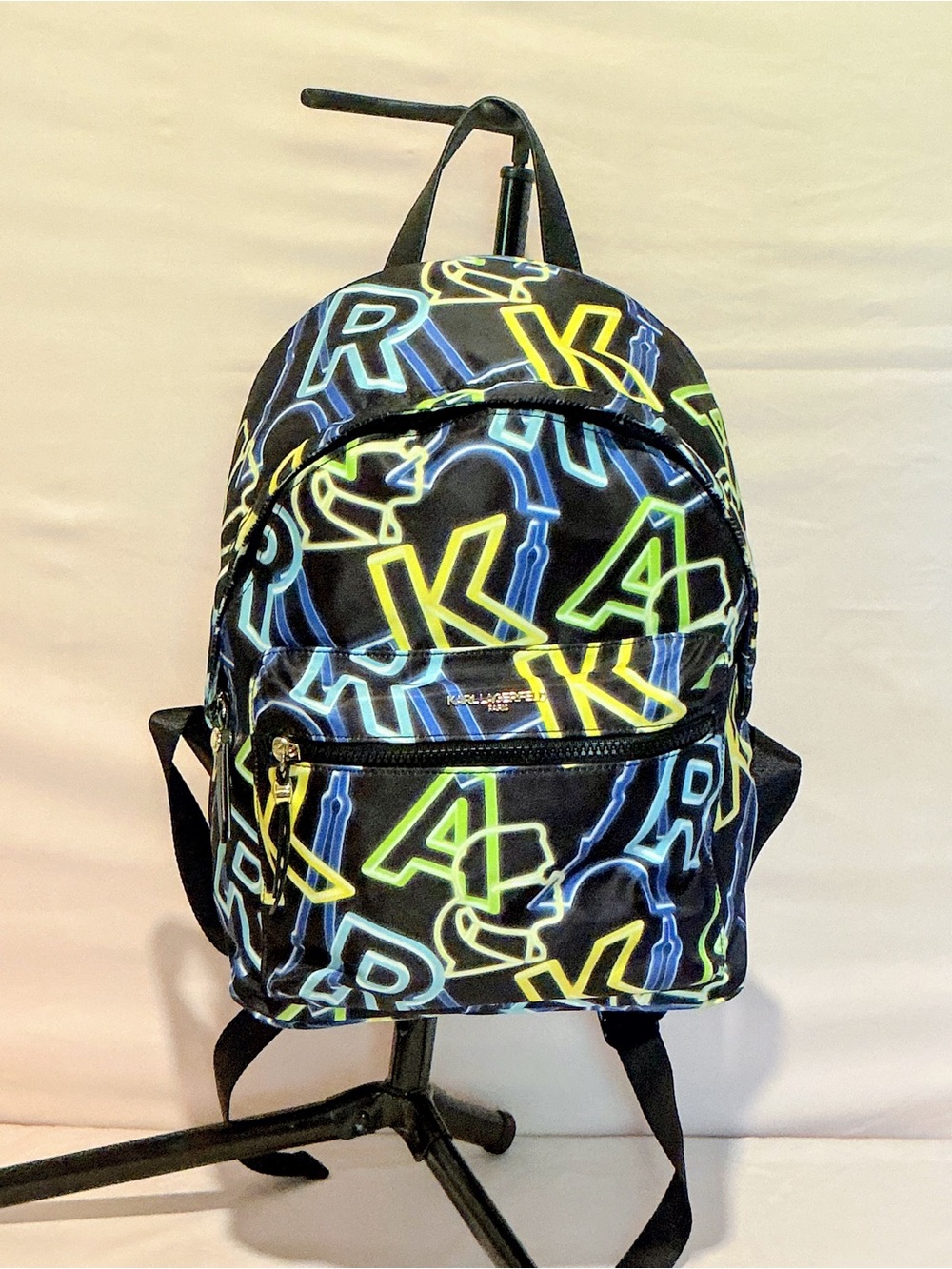 Karl Lagerfeld Paris Amour Neon Graffiti Backpack - Unisex